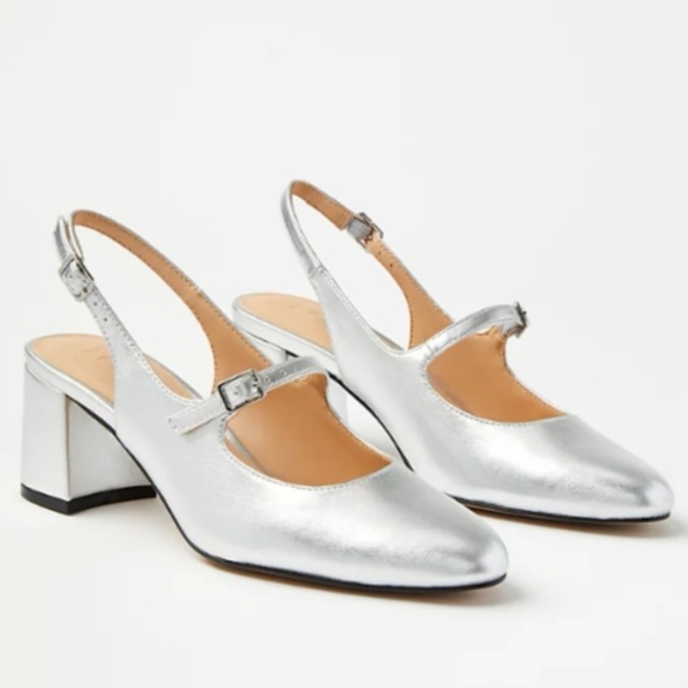 LOFT Mary Jane Slingback Block Heel
